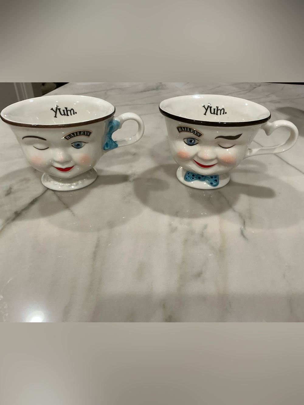 Bailey’s limited edition yum winking face cup set